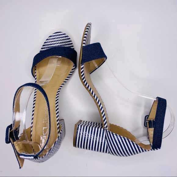 [CL by Laundry] Block Heel Sandal; Size 9.5/40.5 - Picture 1 of 15